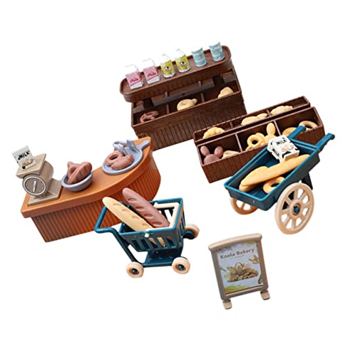 LRXIYODE 1 Satz Puppenhaus-bäckerei Küche Geschirr Mini-Essen Miniaturdekor Mini-brotornament Mini Hausmannskost Simulation Backzubehör Mini-verzierung Mini-bäckerei-Ornament PVC LRXIYODE 1 Satz Puppenhaus-bäckerei Küche Geschirr Mini-Essen Miniaturdekor Mini-brotornament Mini Hausmannskost Simulation Backzubehör Mini-verzierung Mini-bäckerei-Ornament PVC von LRXIYODE