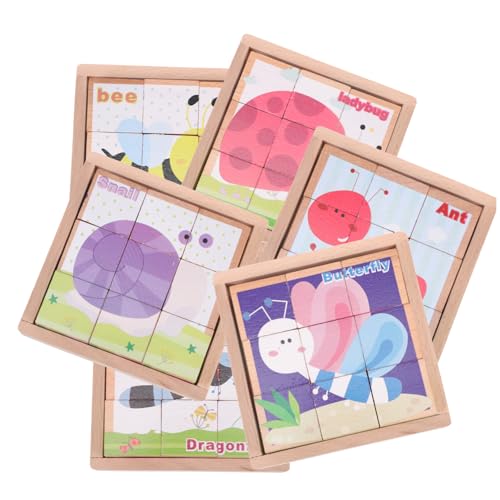 LRXIYODE 1 Satz Sechsseitige Malbausteine Kinderpuzzle Cartoon-Puzzle Bildungsrätsel Rätsel Zum Frühen Lernen Kreatives Rätsel Puzzlespielzeug Lustiger Puzzleblock Kinderspielzeug Holz LRXIYODE 1 Satz Sechsseitige Malbausteine Kinderpuzzle Cartoon-Puzzle Bildungsrätsel Rätsel Zum Frühen Lernen Kreatives Rätsel Puzzlespielzeug Lustiger Puzzleblock Kinderspielzeug Holz von LRXIYODE