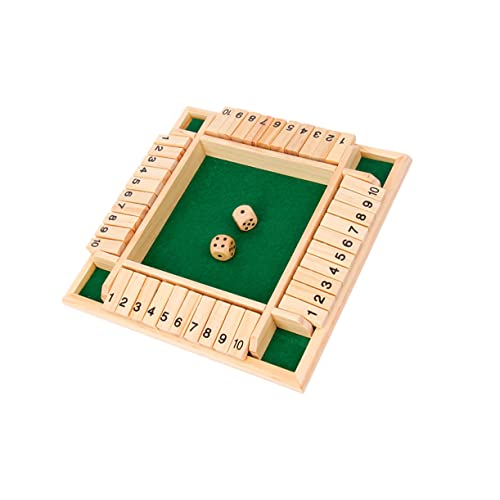 LRXIYODE 1 Satz Spielbrett für Party interaktives Interactive Toys Board Game brettspiele trinkspiele Schachbrett Tischspielbrett Party-Spielbrett Requisiten Trinken Bambus Green von LRXIYODE