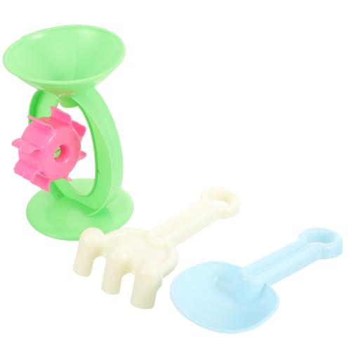 LRXIYODE 1 Satz Strandspielzeug Set für Bunten Sandspielzeugen für Strand zum Bauen von Sandburgen und Kreativen Sandarbeiten Sicheres Plastikmaterial für Jungen und Zufällige Farbe von LRXIYODE