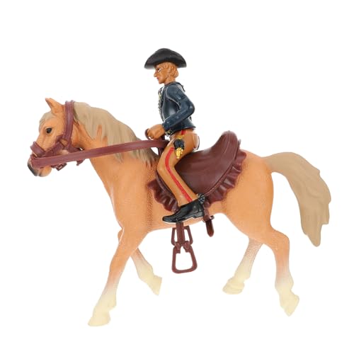 LRXIYODE 1 Satz Western-Cowboy-Modell Nachahmungsmodell Dekoratives Pferdemodell Sandtisch Liefern Desktop- -Modell Heimdekoration Nachahmung Eines Pferdemodells Yellow Abs LRXIYODE 1 Satz Western-Cowboy-Modell Nachahmungsmodell Dekoratives Pferdemodell Sandtisch Liefern Desktop- -Modell Heimdekoration Nachahmung Eines Pferdemodells Yellow Abs von LRXIYODE