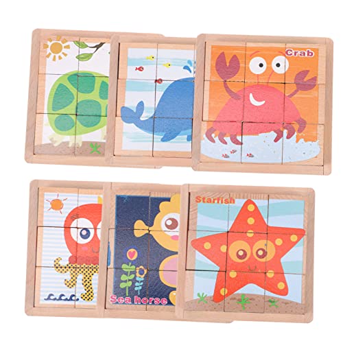 LRXIYODE 1 Satz sechsseitige Malbausteine Holzrätsel Cartoon-Rätsel Cartoon-Puzzle Holzpuzzles für kreatives Rätsel Holzpuzzle für Bildungsrätsel Kinderpuzzle LRXIYODE 1 Satz sechsseitige Malbausteine Holzrätsel Cartoon-Rätsel Cartoon-Puzzle Holzpuzzles für kreatives Rätsel Holzpuzzle für Bildungsrätsel Kinderpuzzle von LRXIYODE