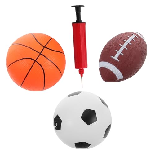 LRXIYODE 1 Set Ball Kombination Basketball Puppe Springen Ball Sport Ball Mini Korb Ball Fußball Ball Bouncy Ball Metall LRXIYODE 1 Set Ball Kombination Basketball Puppe Springen Ball Sport Ball Mini Korb Ball Fußball Ball Bouncy Ball Metall von LRXIYODE