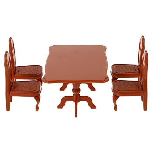 LRXIYODE 1 Set Esstisch Und Stuhl Modellmöbel Modell Spielhaus Zubehör Spielhaus Mini Küche Spielhaus Mini Schreibtischmöbel Mini Hausmöbel Mini Möbel Orange LRXIYODE 1 Set Esstisch Und Stuhl Modellmöbel Modell Spielhaus Zubehör Spielhaus Mini Küche Spielhaus Mini Schreibtischmöbel Mini Hausmöbel Mini Möbel Orange von LRXIYODE
