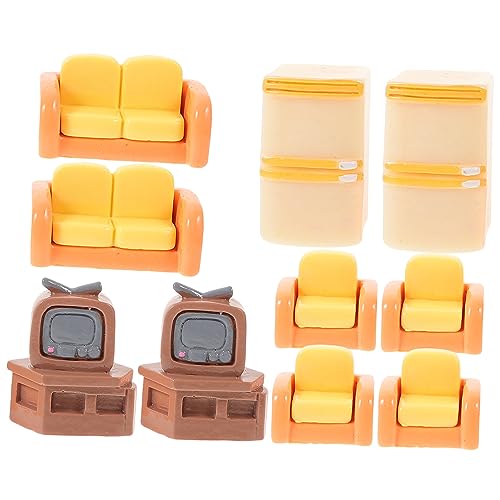 LRXIYODE 1 Set Mini Fernseher Foto Requisite Miniatur Fernseher Kunstharz Miniatur Einzelsofa Mini Sofa Foto Requisite LRXIYODE 1 Set Mini Fernseher Foto Requisite Miniatur Fernseher Kunstharz Miniatur Einzelsofa Mini Sofa Foto Requisite von LRXIYODE