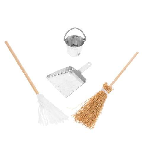 LRXIYODE 1 Set Miniatur Szenen Requisiten Puppenhausmöbel Schneebesen Kehrschaufel Massenornamente Die Hauseimer Mini Holzbesen Mini Hausornament Simulierter Eimer Miniatur Mopp LRXIYODE 1 Set Miniatur Szenen Requisiten Puppenhausmöbel Schneebesen Kehrschaufel Massenornamente Die Hauseimer Mini Holzbesen Mini Hausornament Simulierter Eimer Miniatur Mopp von LRXIYODE