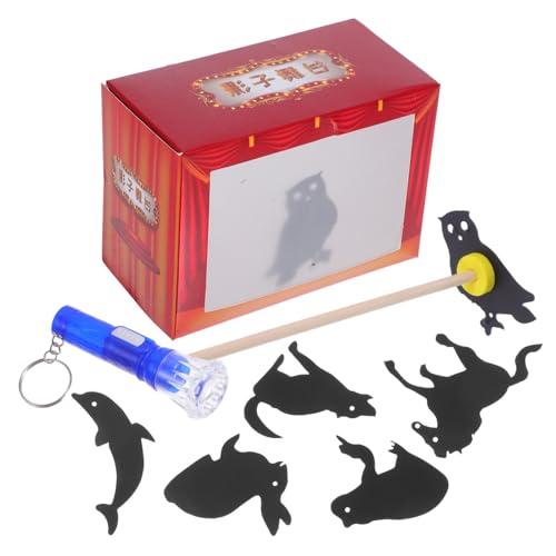 LRXIYODE 1 Set Schattenspielzeug Schattentheater Schattenpuppen Set Chinesisches Schattenpuppen Miniaturhaus Set Traditionelle Schatten Handpuppe Rollenspiel Papier Rot LRXIYODE 1 Set Schattenspielzeug Schattentheater Schattenpuppen Set Chinesisches Schattenpuppen Miniaturhaus Set Traditionelle Schatten Handpuppe Rollenspiel Papier Rot von LRXIYODE
