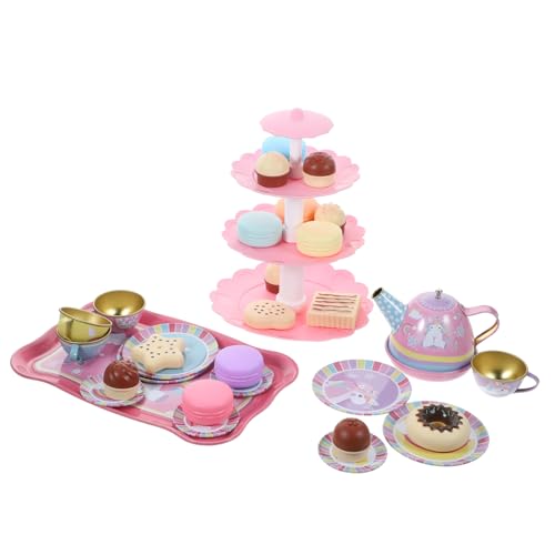 LRXIYODE 1 Set Teeservice Teekannen Teekannen Geschirr Teedose Teetasse Kinderspielzeug Mädchen Kleinkindspielzeug Simulation Küchenzubehör Teeparty Dekorationen Miniatur Teegeschirr LRXIYODE 1 Set Teeservice Teekannen Teekannen Geschirr Teedose Teetasse Kinderspielzeug Mädchen Kleinkindspielzeug Simulation Küchenzubehör Teeparty Dekorationen Miniatur Teegeschirr von LRXIYODE