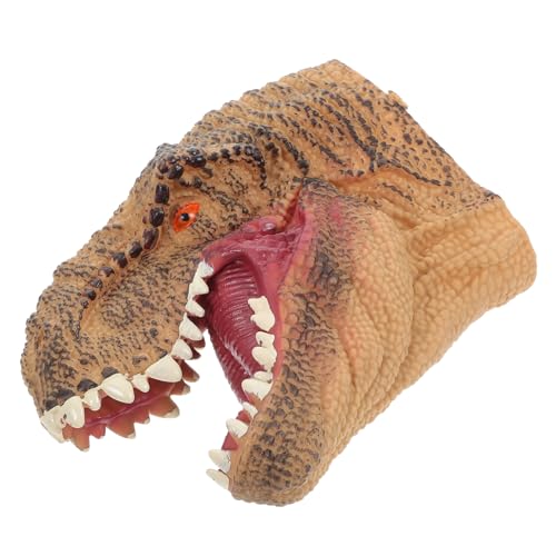 LRXIYODE 1 Stück Dinosaurier-Handpuppe Marionetten tierische Handpuppe Neuheit Handpuppen für Dinosaurier -Handpuppe Drachen Handpuppe weiches Gummi von LRXIYODE