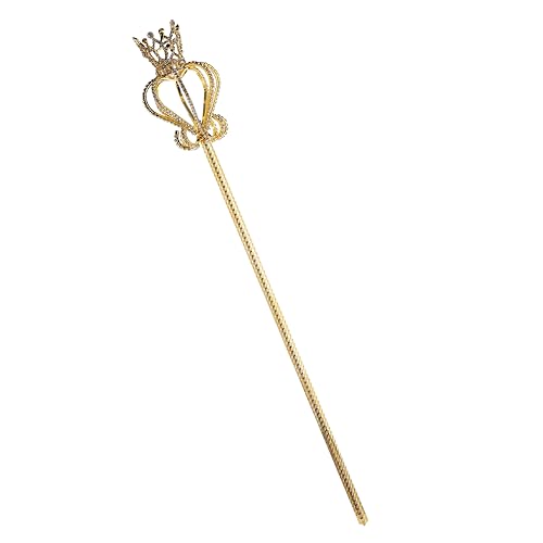 LRXIYODE 1 Stück Goldene Krone Zauberstab für Magischer Feenstab für Partys Kostüme und Geburtstagsfeiern für Halloween und Cosplay Dekoration LRXIYODE 1 Stück Goldene Krone Zauberstab für Magischer Feenstab für Partys Kostüme und Geburtstagsfeiern für Halloween und Cosplay Dekoration von LRXIYODE