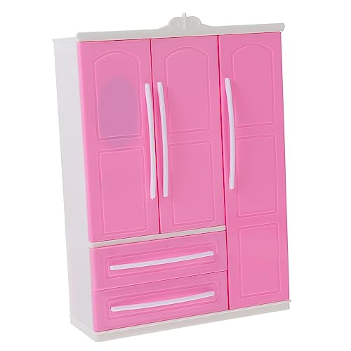 LRXIYODE 1 Stück Puppenkleiderschrank Möbel Schrank Mini-möbelzubehör Kinderspielzeug Garderobenschmuck Kleiderschrank Für Puppenkleider Kleine Hausbedarf Puppenmöbel Puppenschrank Rosa Abs LRXIYODE 1 Stück Puppenkleiderschrank Möbel Schrank Mini-möbelzubehör Kinderspielzeug Garderobenschmuck Kleiderschrank Für Puppenkleider Kleine Hausbedarf Puppenmöbel Puppenschrank Rosa Abs von LRXIYODE