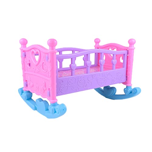LRXIYODE 1 Stück Schaukelbett für Puppen deko für für Jungen Toys for zabawki dla dziewczynki Rollenspiel schwingendes Bettspielzeug LRXIYODE 1 Stück Schaukelbett für Puppen deko für für Jungen Toys for zabawki dla dziewczynki Rollenspiel schwingendes Bettspielzeug von LRXIYODE