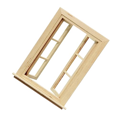 LRXIYODE 1 Stück Tür- und Fenstermodell DIY Dekoration Simuliertes Fenstermodell Mini-DIY-Möbelmodell sechs Gitterfensterrahmen Foto-Layout-Stütze Mini- -Miniaturfenster hölzern LRXIYODE 1 Stück Tür- und Fenstermodell DIY Dekoration Simuliertes Fenstermodell Mini-DIY-Möbelmodell sechs Gitterfensterrahmen Foto-Layout-Stütze Mini- -Miniaturfenster hölzern von LRXIYODE