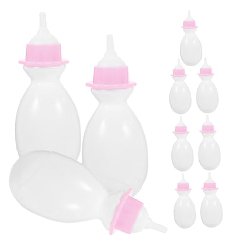 LRXIYODE 10 Stück Babyflasche Puppenfutterflasche Geben Vor, Modell Zu Sein Puppenhaus Gefälschte Futterflasche Babypuppensachen Plastik Weiß LRXIYODE 10 Stück Babyflasche Puppenfutterflasche Geben Vor, Modell Zu Sein Puppenhaus Gefälschte Futterflasche Babypuppensachen Plastik Weiß von LRXIYODE