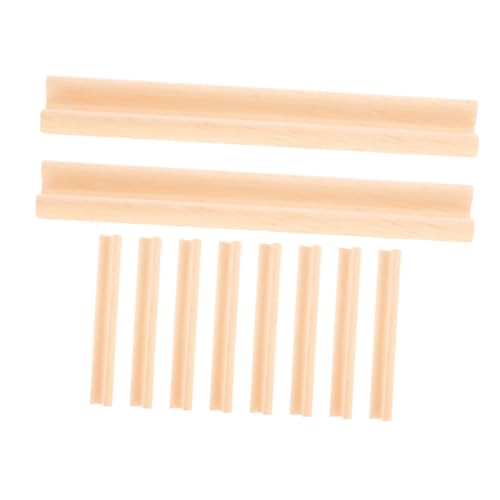LRXIYODE 10 Stück Holz Domino Halter Teiliges Eleganter Ständer für Domino Spiele DIY Buchstabenstütze Multifunktionales Rack für Karten für Familien und Freundesabende LRXIYODE 10 Stück Holz Domino Halter Teiliges Eleganter Ständer für Domino Spiele DIY Buchstabenstütze Multifunktionales Rack für Karten für Familien und Freundesabende von LRXIYODE