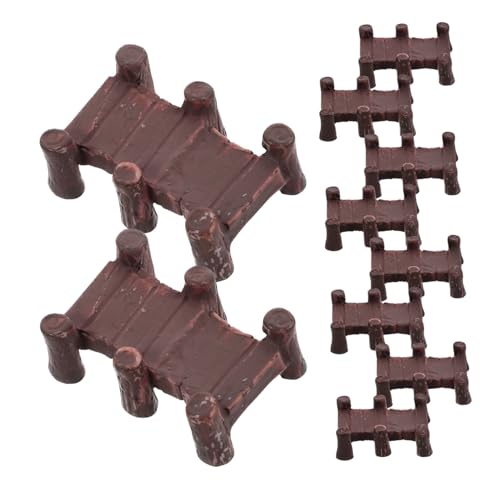 LRXIYODE 10 Stück Mikrolandschaftskorridor mach es mini Puppenhaus Miniatur für kinderspielzeug Toys Terrarium deko Mini- -Harzbrücke Mini-Gartenbrücke Brown LRXIYODE 10 Stück Mikrolandschaftskorridor mach es mini Puppenhaus Miniatur für kinderspielzeug Toys Terrarium deko Mini- -Harzbrücke Mini-Gartenbrücke Brown von LRXIYODE