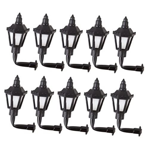 LRXIYODE 10 Stück Mini Wandlampe Modell Teiliges für Miniaturhäuser Warmes Licht DIY Material für Sandtisch Bauprojekte Sicher und Zuverlässig für Kreative Dekoration LRXIYODE 10 Stück Mini Wandlampe Modell Teiliges für Miniaturhäuser Warmes Licht DIY Material für Sandtisch Bauprojekte Sicher und Zuverlässig für Kreative Dekoration von LRXIYODE
