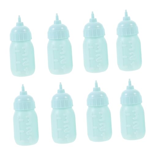 LRXIYODE 10 Stück Mini-puppenflasche Werkzeug Zum Füttern Von Kindern Gefälschte Futterflasche Babypuppenflaschen Für Mädchen Puppenfutterflasche Puppenmilchflaschen Plastik Sky-Blue LRXIYODE 10 Stück Mini-puppenflasche Werkzeug Zum Füttern Von Kindern Gefälschte Futterflasche Babypuppenflaschen Für Mädchen Puppenfutterflasche Puppenmilchflaschen Plastik Sky-Blue von LRXIYODE
