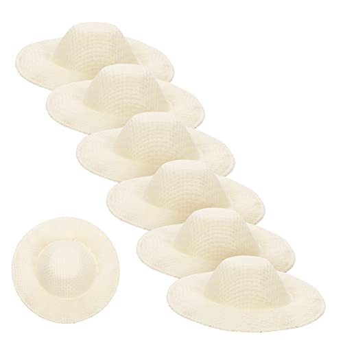 LRXIYODE 10 Stück Miniatur Strohhüte für Puppen Woven Doll Hats für DIY Bastelprojekte Puppenhaus Zubehör Kreative Dekoration und Kostüme für Mini Puppen LRXIYODE 10 Stück Miniatur Strohhüte für Puppen Woven Doll Hats für DIY Bastelprojekte Puppenhaus Zubehör Kreative Dekoration und Kostüme für Mini Puppen von LRXIYODE