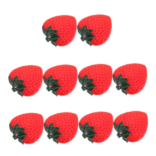 LRXIYODE 10 Stück Obst-Modell realistische gefälschte Erdbeere gefälschte Erdbeerdekorationen simuliertes Obst dekoratives künstliches Obst süßes Erdbeerdekor Gemüsefoto Requisiten PVC rot LRXIYODE 10 Stück Obst-Modell realistische gefälschte Erdbeere gefälschte Erdbeerdekorationen simuliertes Obst dekoratives künstliches Obst süßes Erdbeerdekor Gemüsefoto Requisiten PVC rot von LRXIYODE