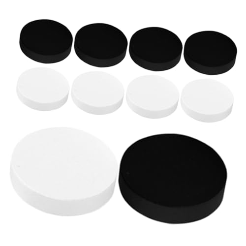 LRXIYODE 10 Stück Springende Schachfiguren Hockey Sportspiele Fast Sling Puck Fast Puck Sling Game Sling Puck Brettspiel Offline Spiele Mini Tischfußball Fußballspiel Seaside Game von LRXIYODE
