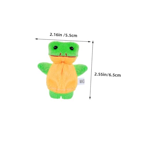 LRXIYODE 10 Stück Teiliges Fingerpuppen aus Weichem Interaktive Tier Handpuppen für Eltern Junge Mädchen Spiel Leicht Langlebig und Vielseitig für Kindergeburtstag und Familienzeit von LRXIYODE