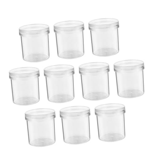 LRXIYODE 10 Stück Teiliges Insekten Beobachtungsset mit Lupe Transparenter Käfig aus Hochwertigem Kunststoff Praktisches Beobachtungs und Zuchtbehältnis für Entdeckung von Kleintieren von LRXIYODE