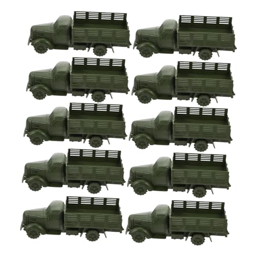 LRXIYODE 10 Stück Teiliges Kunststoff LKW Realistische Fahrzeugmodelle Kindersicherer Greifspielzeug Fördert Feinmotorik Kreativität und Eltern Junge Mädchen Interaktion Vielseitig als von LRXIYODE