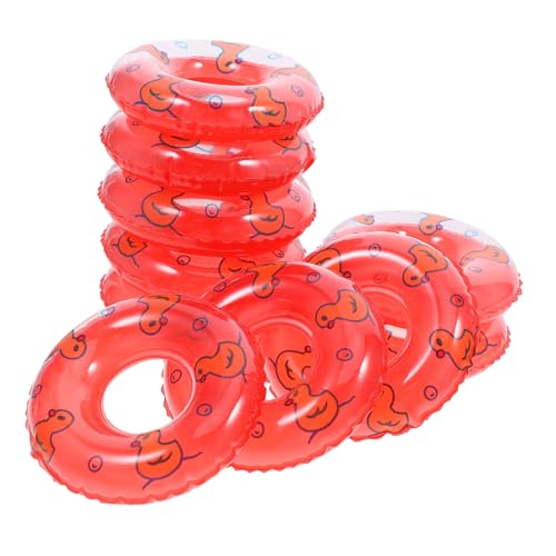 LRXIYODE 10 Stück Teiliges Mini Schwimmringe aus PVC Miniatur Schwimmring Deko für Puppenhaus Wiederverwendbare Kleine Bade Accessoires Handgemachte DIY und Party Fotorequisiten LRXIYODE 10 Stück Teiliges Mini Schwimmringe aus PVC Miniatur Schwimmring Deko für Puppenhaus Wiederverwendbare Kleine Bade Accessoires Handgemachte DIY und Party Fotorequisiten von LRXIYODE