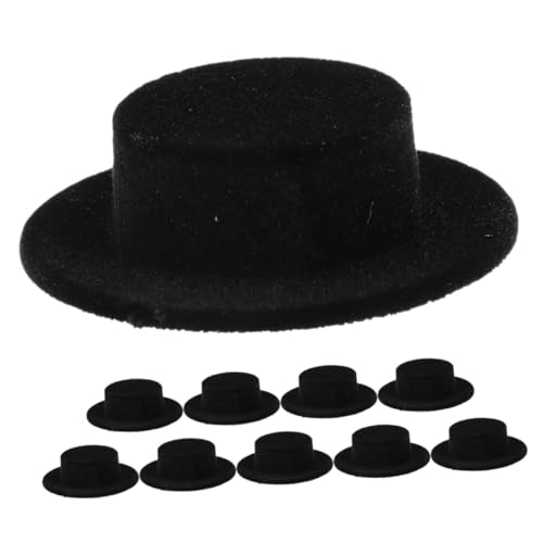 LRXIYODE 10 Stück Teiliges Miniatur Doll Hut aus Flockiertem Harz Dekorative Mini Hüte für Basteln Puppenhaus Weihnachts und Party Deko Langlebig Einfach Anzubringen für Kreative DIY LRXIYODE 10 Stück Teiliges Miniatur Doll Hut aus Flockiertem Harz Dekorative Mini Hüte für Basteln Puppenhaus Weihnachts und Party Deko Langlebig Einfach Anzubringen für Kreative DIY von LRXIYODE