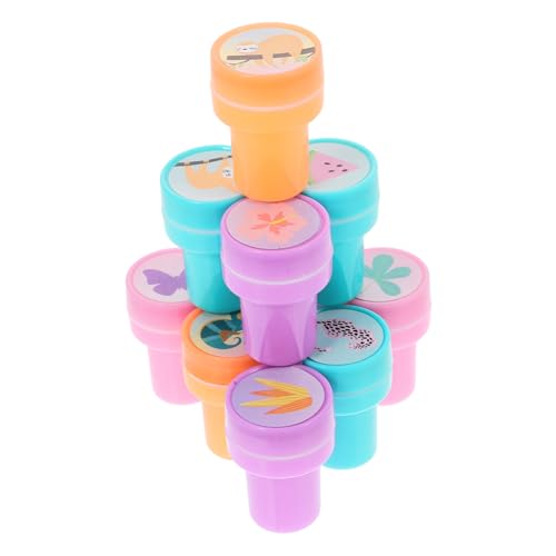 LRXIYODE 10 Stück Teiliges Stempelset für Selbstfärbende Motivstempel für Ostern Halloween Weihnachten und Geburtstagsfeiern als Klassenbelohnung und Mitbringsel LRXIYODE 10 Stück Teiliges Stempelset für Selbstfärbende Motivstempel für Ostern Halloween Weihnachten und Geburtstagsfeiern als Klassenbelohnung und Mitbringsel von LRXIYODE