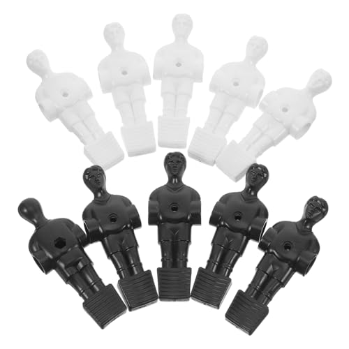 LRXIYODE 10 Stück Teiliges Tischfußball Ersatzspieler Robuste Mini Figuren in Kontrastfarben Einfache Montage Langlebige Kicker Spieler für Tischfußball Reparatur und Spielspaß LRXIYODE 10 Stück Teiliges Tischfußball Ersatzspieler Robuste Mini Figuren in Kontrastfarben Einfache Montage Langlebige Kicker Spieler für Tischfußball Reparatur und Spielspaß von LRXIYODE