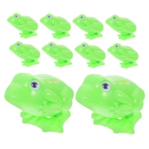 LRXIYODE 10 Stück Teiliges Wind Up Frösche aus Robustem Kunststoff Retro Mechanische Lauf und Hüpffigur für Tragbar und Batteriefrei für Geburtstagsfeiern und Spielspaß Unterwegs LRXIYODE 10 Stück Teiliges Wind Up Frösche aus Robustem Kunststoff Retro Mechanische Lauf und Hüpffigur für Tragbar und Batteriefrei für Geburtstagsfeiern und Spielspaß Unterwegs von LRXIYODE