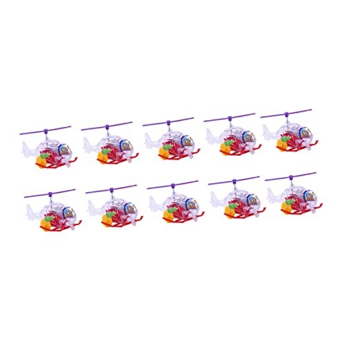 LRXIYODE 10 Stück Teiliges Wind Up Kunststoff Hubschrauber mit Lustige Party Spielzeuge für Handliche für Kleine Hände Fördert Koordination und Fantasie Energiesparend ohne Zufällige Farbe LRXIYODE 10 Stück Teiliges Wind Up Kunststoff Hubschrauber mit Lustige Party Spielzeuge für Handliche für Kleine Hände Fördert Koordination und Fantasie Energiesparend ohne Zufällige Farbe von LRXIYODE
