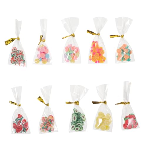 LRXIYODE Puppenhaus-Snack-Set – 10-teiliges Verpacktes Süßigkeitenspielzeug Lebensmittel-Requisite Für Miniatur-spielhaus LRXIYODE Puppenhaus-Snack-Set – 10-teiliges Verpacktes Süßigkeitenspielzeug Lebensmittel-Requisite Für Miniatur-spielhaus von LRXIYODE