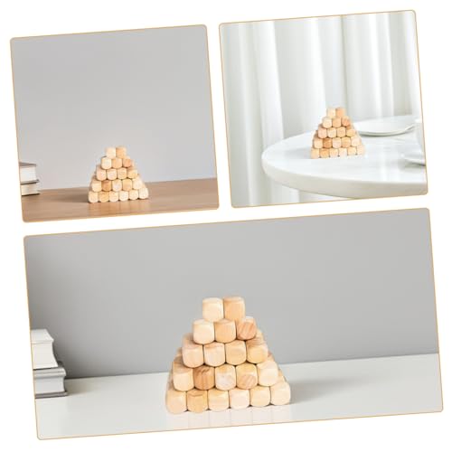 LRXIYODE 100 Stück Holzwürfel mit Abgerundeten Ecken Naturbelassene Leere Holzspielwürfel für DIY Bastelprojekte Mathematikunterricht und Vielseitige Spielzubehör LRXIYODE 100 Stück Holzwürfel mit Abgerundeten Ecken Naturbelassene Leere Holzspielwürfel für DIY Bastelprojekte Mathematikunterricht und Vielseitige Spielzubehör von LRXIYODE
