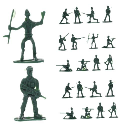 LRXIYODE 100 Stück Miniatur Soldaten Figuren Realistische Militärspielzeug Mini Modelle für Sandtisch Dekoration für Sammlungen und Kreative Szenen LRXIYODE 100 Stück Miniatur Soldaten Figuren Realistische Militärspielzeug Mini Modelle für Sandtisch Dekoration für Sammlungen und Kreative Szenen von LRXIYODE
