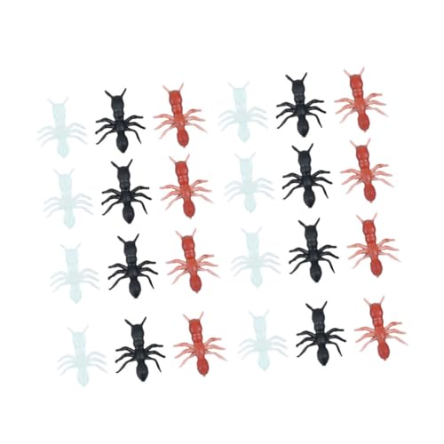 LRXIYODE 100 Stück Teiliges Halloween mit Realistischen Kunststoff Ameisen Wiederverwendbare Simulation Deko für Gruselige Partys Leicht Tragbar und Langlebig für Haus und Tischdekoration LRXIYODE 100 Stück Teiliges Halloween mit Realistischen Kunststoff Ameisen Wiederverwendbare Simulation Deko für Gruselige Partys Leicht Tragbar und Langlebig für Haus und Tischdekoration von LRXIYODE