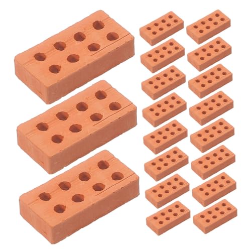 LRXIYODE 100 Stück Teiliges Miniatur Ziegelsteine für DIY Modell Haus Sandtisch Landschaft Architektur Bausatz Steine Mauern Mini Modell LRXIYODE 100 Stück Teiliges Miniatur Ziegelsteine für DIY Modell Haus Sandtisch Landschaft Architektur Bausatz Steine Mauern Mini Modell von LRXIYODE