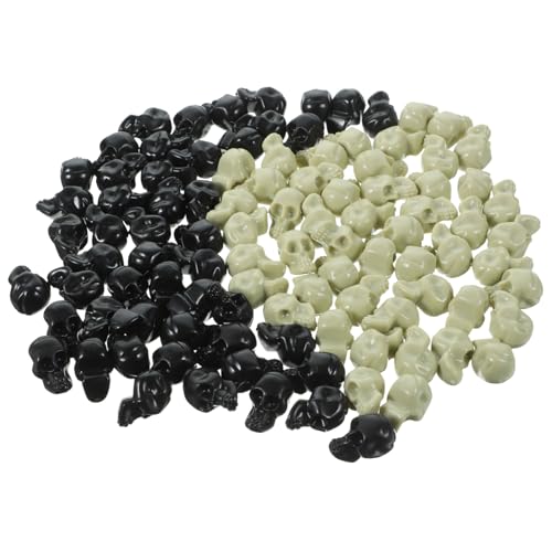LRXIYODE 100Stücke Kleinere Halloween Schädelkopf Dekoration Plastische Schädel Für Raumdeko Gruselpartys Und Halloween Festlichkeiten LRXIYODE 100Stücke Kleinere Halloween Schädelkopf Dekoration Plastische Schädel Für Raumdeko Gruselpartys Und Halloween Festlichkeiten von LRXIYODE