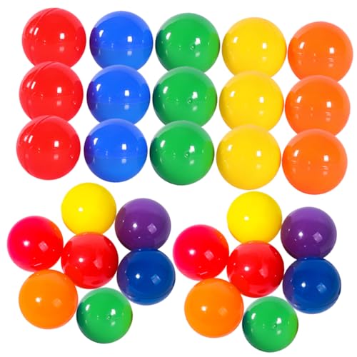 LRXIYODE 100Stücke Lotteriekugeln für Partys Farbige Gewinnspielbälle Offene Kapseln für Tombola Aktivitäten Langlebige Kunststoffspielzeuge für Überraschungen und Kleine LRXIYODE 100Stücke Lotteriekugeln für Partys Farbige Gewinnspielbälle Offene Kapseln für Tombola Aktivitäten Langlebige Kunststoffspielzeuge für Überraschungen und Kleine von LRXIYODE
