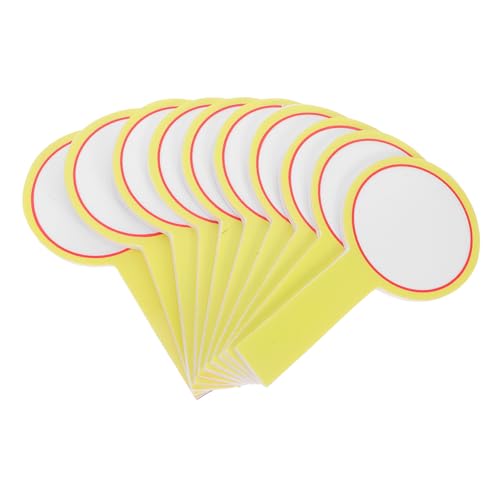 LRXIYODE 10pcs Klassenzimmer Paddel Trockener Lösch -paddel -Boards Für Klassenzimmer Abstimmung Trockener Lösche Antwort Paddles Handheld White Boards Für Und Schüler von LRXIYODE
