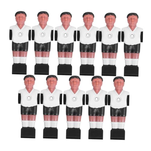 LRXIYODE 11 Teiliges Event Zubehör Party Ersatzspieler Für Spieler Familienteile Männerzubehör Fußball Und DIY Maschine Tischfußball Jungs Figuren Fußballtisch Figuren von LRXIYODE