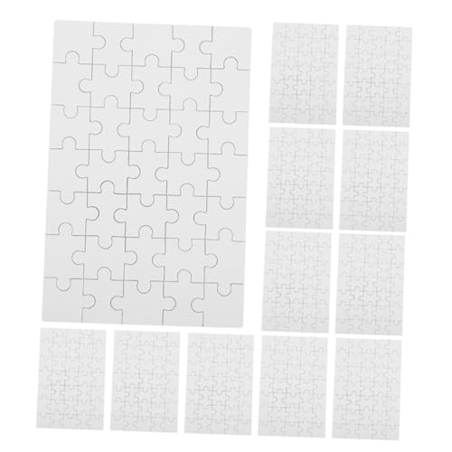 LRXIYODE 12 Stück Leere Puzzles Rätsel Übertragen Sublimationsrohlinge Blanko-Puzzle Für Die Wärmeübertragung Sublimationsrätsel Für Sublimations-Puzzle-Handwerk Holz Weiß LRXIYODE 12 Stück Leere Puzzles Rätsel Übertragen Sublimationsrohlinge Blanko-Puzzle Für Die Wärmeübertragung Sublimationsrätsel Für Sublimations-Puzzle-Handwerk Holz Weiß von LRXIYODE