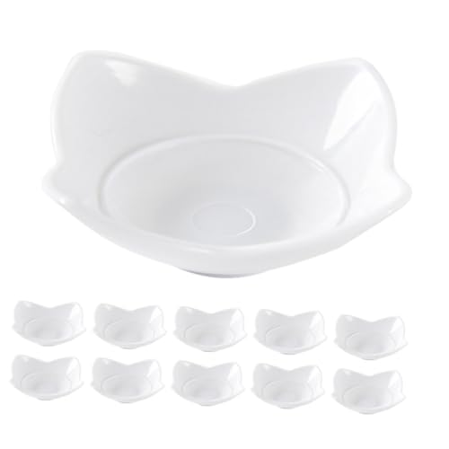LRXIYODE 12 Stück Mini Smoothie Kuchenform Kleiner Teller Modell Szenen Layout Requisiten Kleiner Teller Mini Tablett Ornamente Kleines Tablett Modell Tablett Mini Mini von LRXIYODE