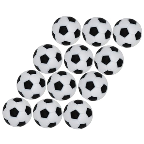 LRXIYODE 12 Stück Mini Tischfußball Bälle Ersatzbälle für Tischfußballspiel für Wettbewerbe und Kreative Projekte von LRXIYODE