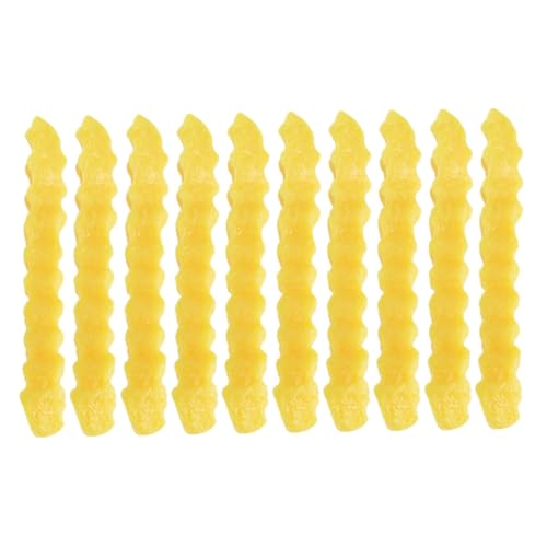 LRXIYODE 12 Stück PVC Simulation Pommes Frites Fake Food Realistische Deko für Foto Requisiten und Displays Lebensnahe Nachbildung von Pommes Frites LRXIYODE 12 Stück PVC Simulation Pommes Frites Fake Food Realistische Deko für Foto Requisiten und Displays Lebensnahe Nachbildung von Pommes Frites von LRXIYODE