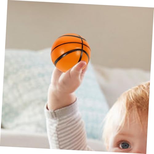 LRXIYODE 12 Stück Teiliges Mini Basketball Stressabbau Weiche Squeeze Bälle Dehnbar und Langlebig Lustige Partygeschenke für Erwachsene und Entspannende Stress Bälle von LRXIYODE