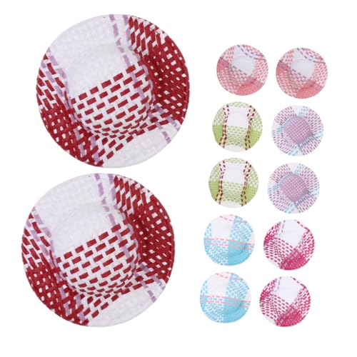 LRXIYODE 12 Stück Teiliges Mini Bastelset Papier Hüte Bunte DIY Puppenhaus Dekoration Langlebig Farbecht Glatte Kanten Vielseitig für Puppen Haaraccessoires Bastelprojekte Geschenkidee LRXIYODE 12 Stück Teiliges Mini Bastelset Papier Hüte Bunte DIY Puppenhaus Dekoration Langlebig Farbecht Glatte Kanten Vielseitig für Puppen Haaraccessoires Bastelprojekte Geschenkidee von LRXIYODE