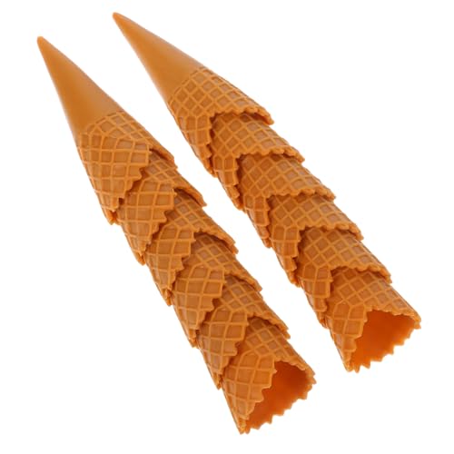 LRXIYODE 12 Stück Teiliges Mini Eiscreme Modellierungsornamente Realistische Simulation für DIY Projekte aus Langlebigem Gefertigt für Kreative Bastelarbeiten und Dekoration von LRXIYODE